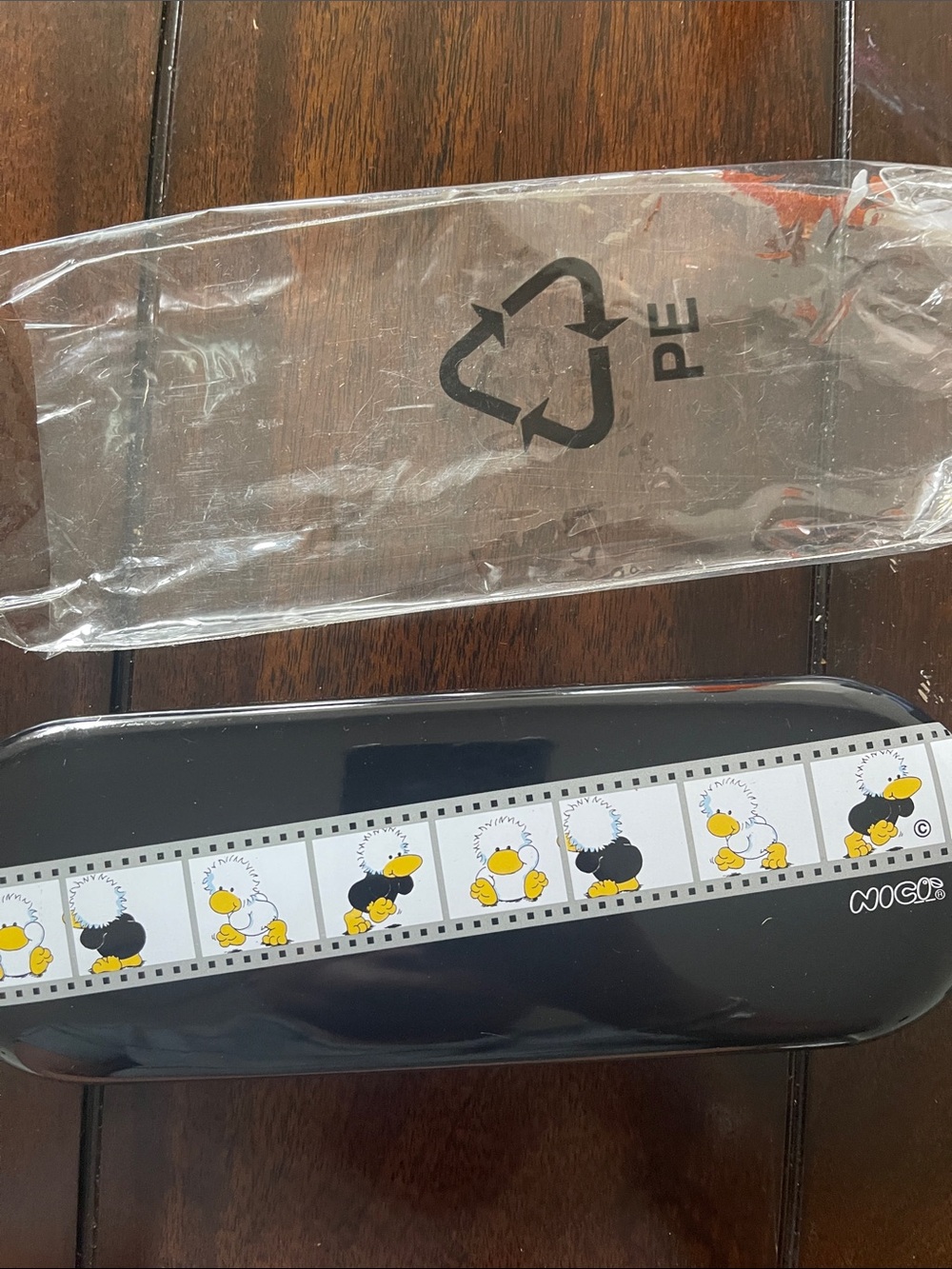 Black Animated Duck Print pencil
Case